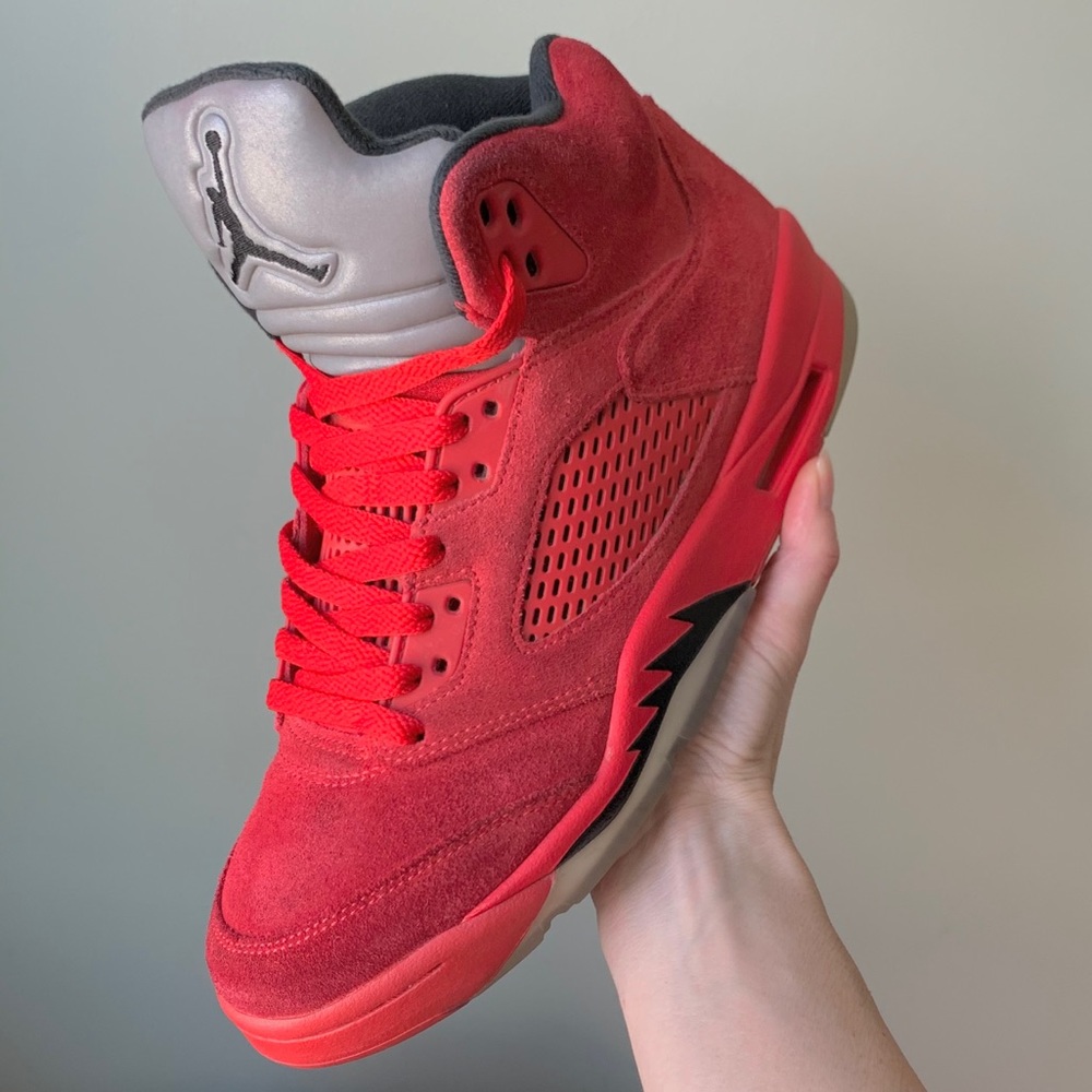 SOLD‼️Jordan 5 ‘Red Suede’ - Picture 1 of 12